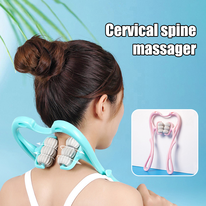 Shoulder Massage Ball - مدلك عنق الرحم، مشبك رقبة يدوي،