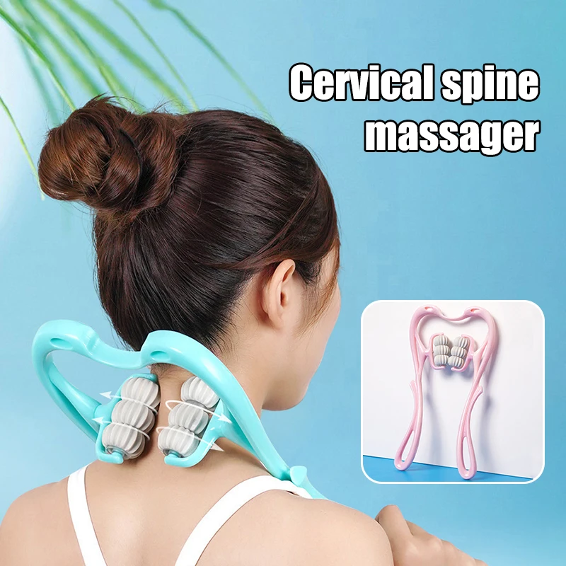 Shoulder Massage Ball - جهاز تدليك الرقبة متعدد الوظائف يدوي