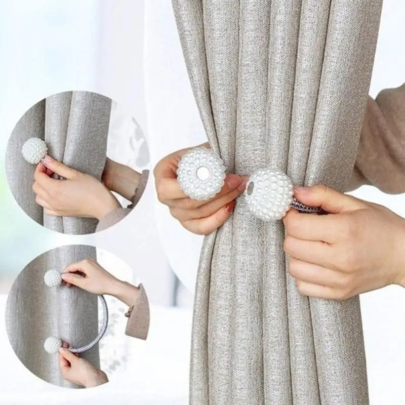 1/2 قطعة مشبك ستارة مغناطيسي ل - مراجعة Shoulder Massage Ball وسعره
