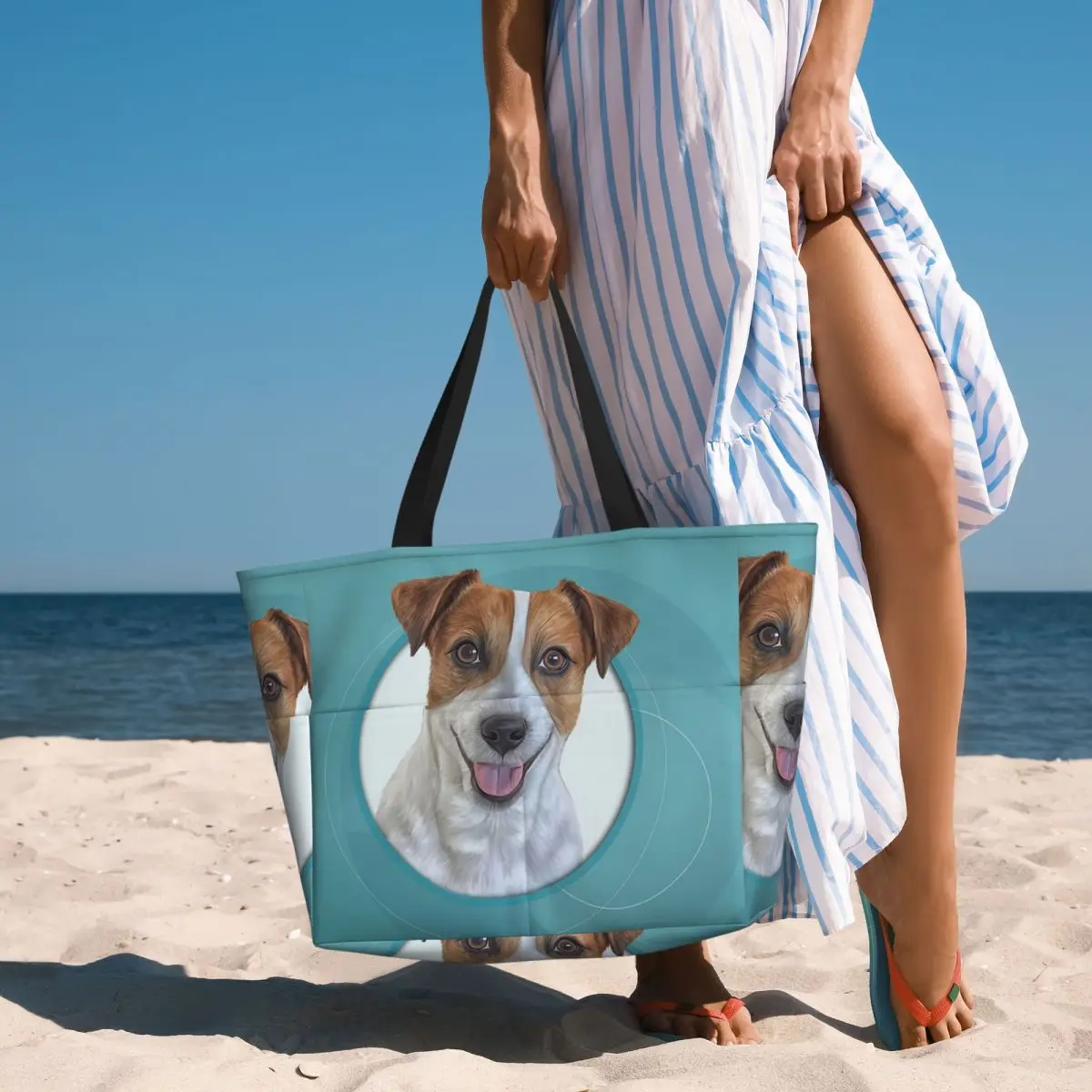 حقيبة حمل كبيرة للنساء بتصميم  - مراجعة Yoga Fitness Drawing وسعره