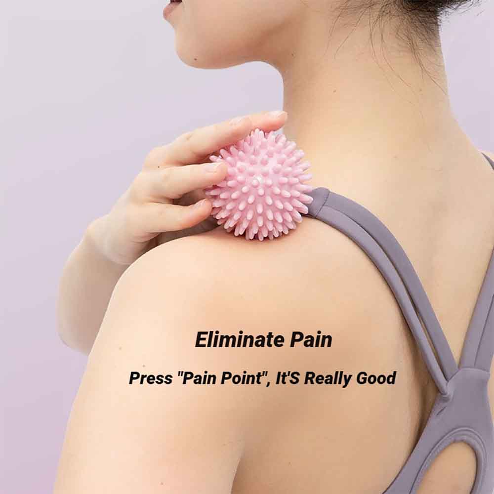 كرة تدليك اليوجا على شكل قنفذ، - مراجعة Shoulder Massage Ball وسعره