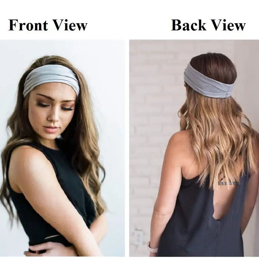 جديد بلون مطاطا رباط شعر اليوغ - مراجعة Yoga Fitness Band وسعره