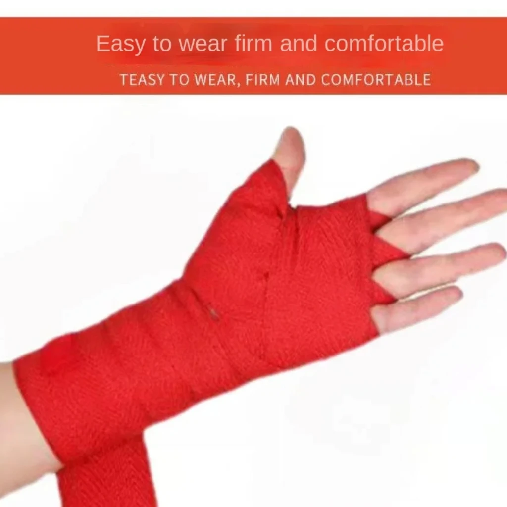 3/5 متر الملاكمة ضمادة القطن م - مراجعة Wrist Wraps Fitness وسعره